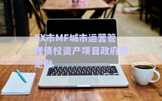XX市MF城市運(yùn)營(yíng)管理債權(quán)資產(chǎn)項(xiàng)目政府債定融