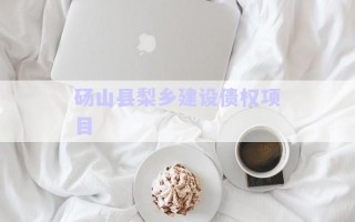 碭山縣梨鄉(xiāng)建設(shè)債權(quán)項目