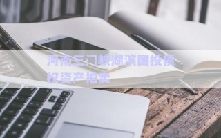 河南三門峽湖濱國投債權(quán)資產(chǎn)拍賣