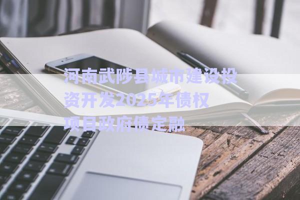 河南武陟縣城市建設(shè)投資開發(fā)2025年債權(quán)項目政府債定融-第1張圖片-政信固收網(wǎng)